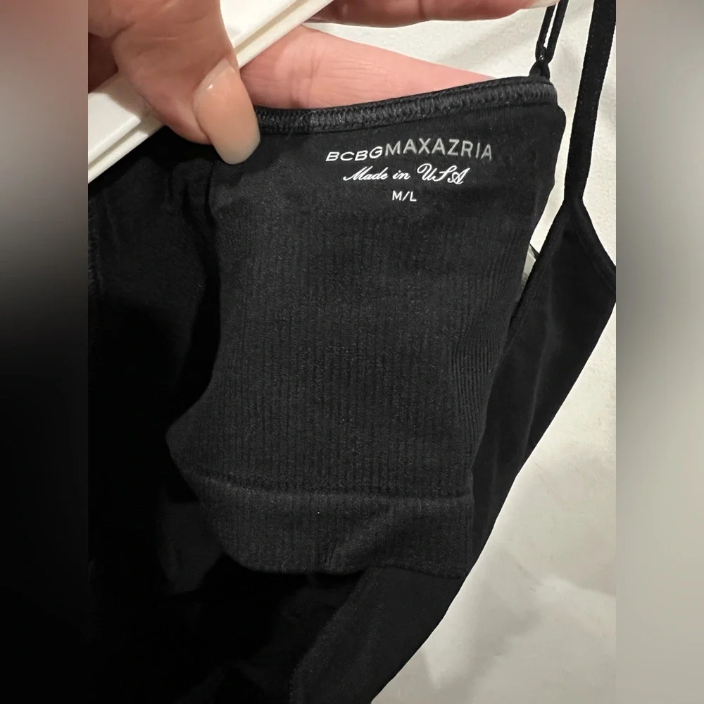 BCBG Max Azria Camisole style dress in Black NWT - Picture 5 of 6